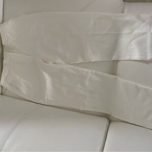 BCBGMaxAzria Cream Straight Leg Pants